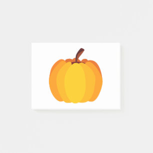 Orange Pumpkin Post-it Notes