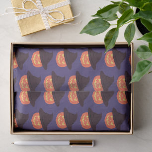 Orange Pumpkin Tissue Paper – Halloween Wrap