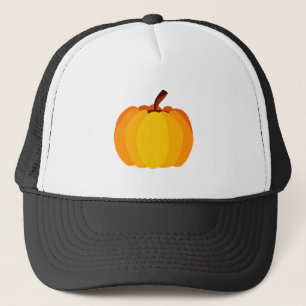 Orange Pumpkin Trucker Hat