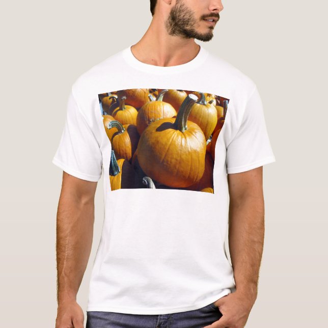 Orange Pumpkins T-Shirt (Front)