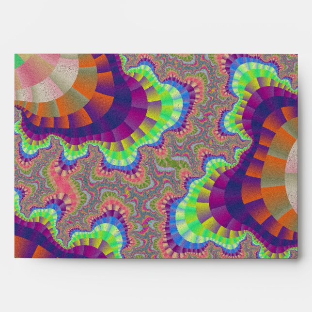 Orange Rainbow Gear Envelopes (Front)