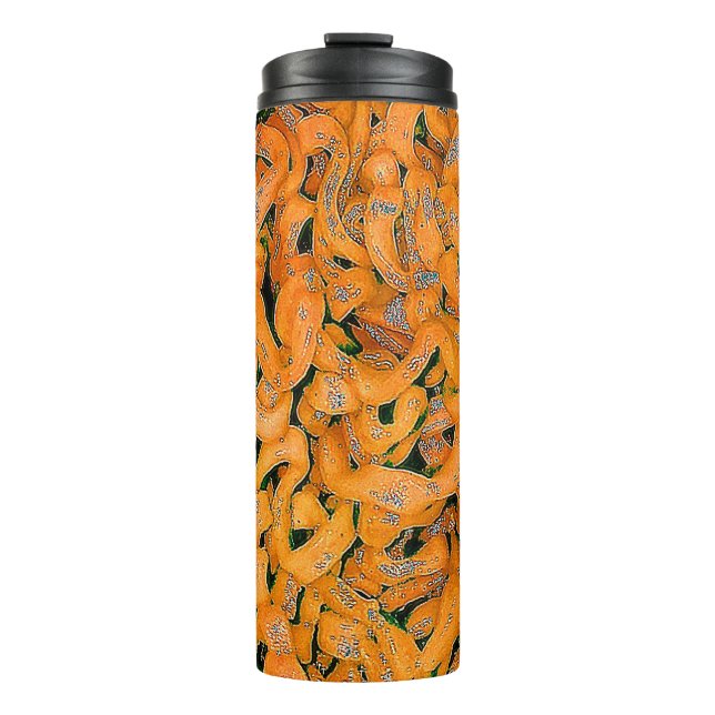 Orange Ramen Thermal Tumbler (Front)