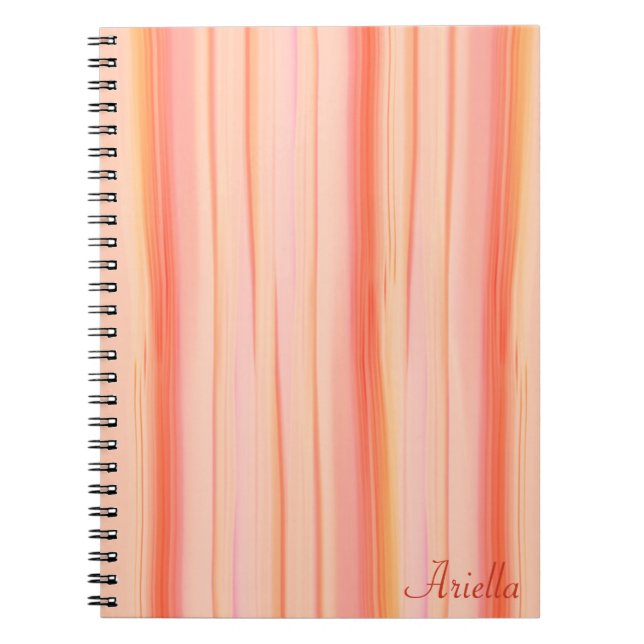 Orange Raspberry Notebook (Front)