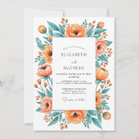 Orange Ravishing Spring Wedding