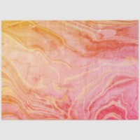 Orange red Abstract Marble