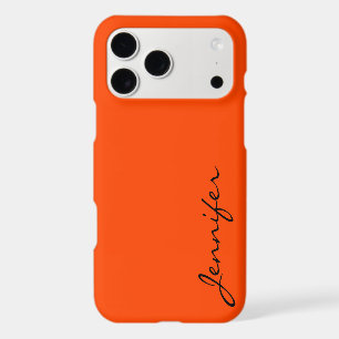 Orange-red colour background