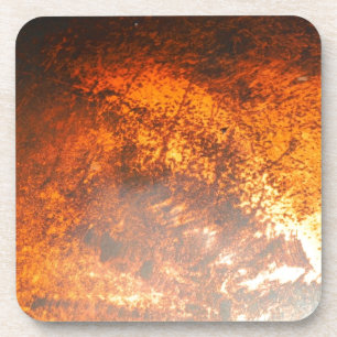 Orange & red Junk Yard vintage Truck Coaster