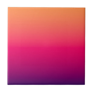 Orange Red Purple Colour Tile