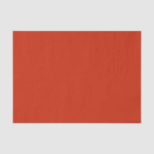 Orange Red Solid Modern Tissue Paper