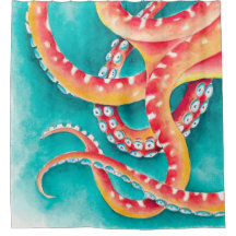 Orange Red Tentacles