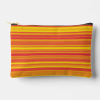 Orange Red Yellow Stripes Small