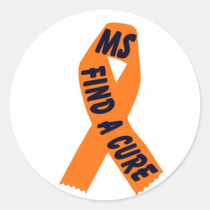 Orange Ribbon Awareness, Sticker