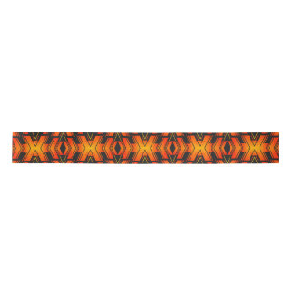Orange Ribbon Geographic Superhero, Birthday Gift  Satin Ribbon