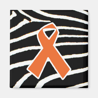Orange Ribbon Magnet