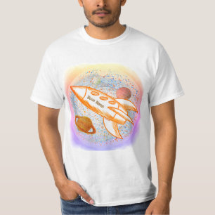 Orange Rocket T-Shirt