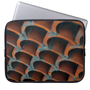 Orange roof laptop sleeve