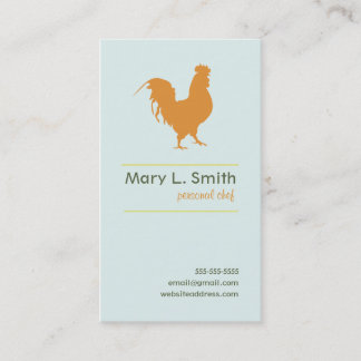 Orange Rooster Business Card