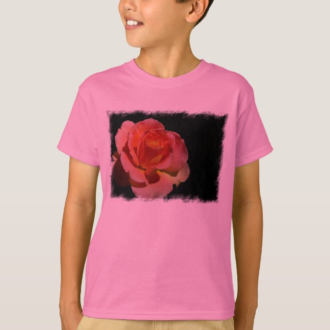 Orange Rose 2 T-Shirt (Front)