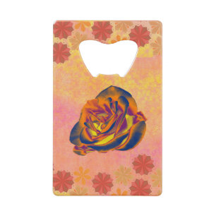 Orange Rose Bottle Opener