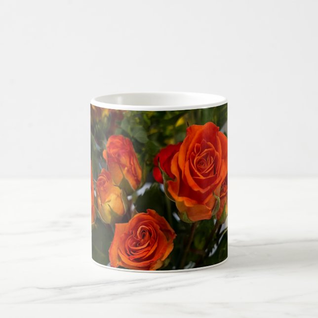 Orange Rose Mug (Center)