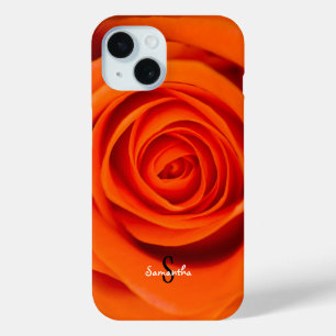 Orange Rose Phone case
