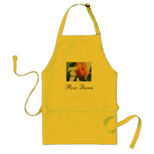 orange rose, Rose Queen Standard Apron