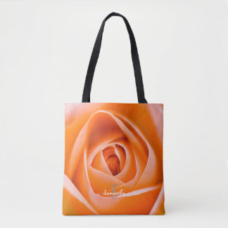 Orange Rose Tote bag