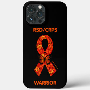 Orange Roses/Butterfly...RSD/CRPS  iPhone 13 Pro Max Case