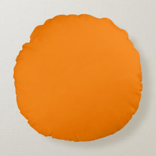 Orange Round Pillow