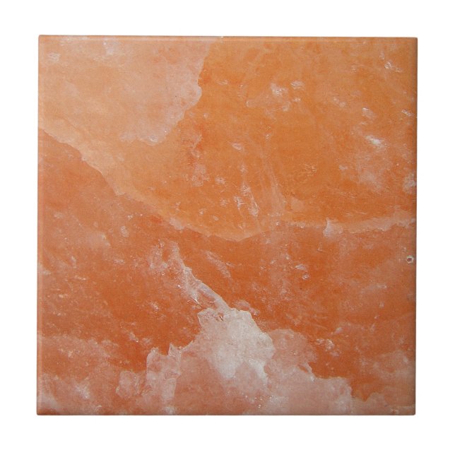 Orange salt stone tile (Front)