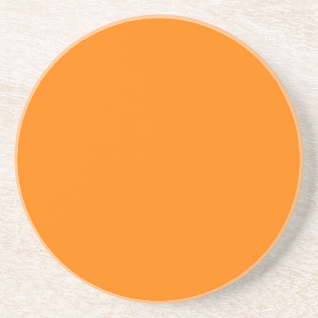 Orange Sandstone Coaster (Front)