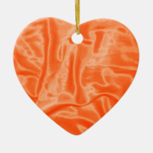 Orange Satin-Christmas Ornament
