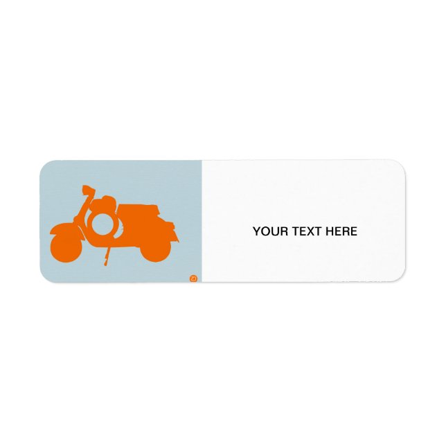 Orange Scooter (Front)