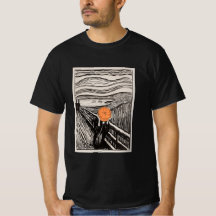 Orange Scream - Altered Art Designs