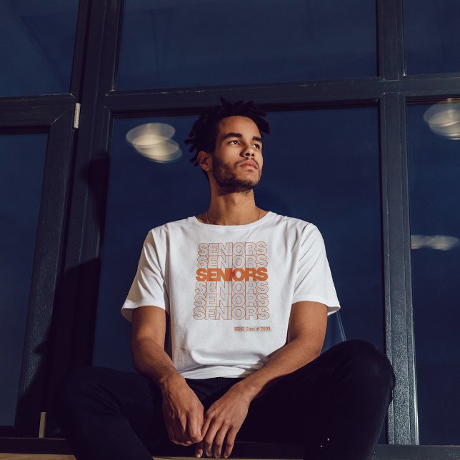 Orange Seniors Seniors Seniors T-Shirt (Creator Uploaded)