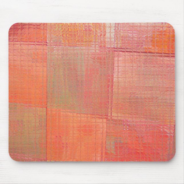 orange sherbert 3 mouse mat (Front)