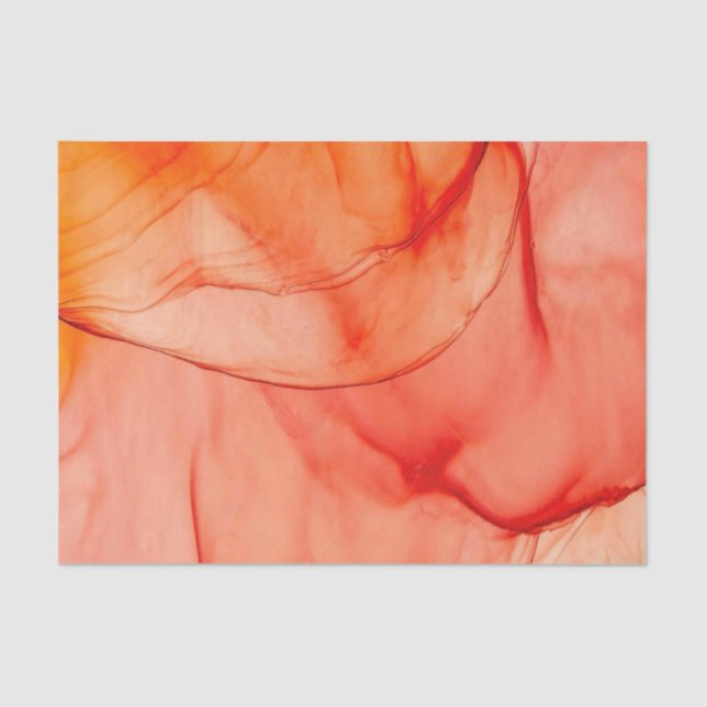 Orange Sherbet Tissue Paper (Front)