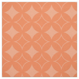 Orange shippo fabric
