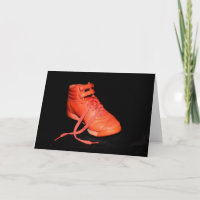Orange Shoe Glad I Work For You? Boss's Day