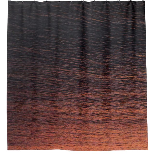 Orange Shower Curtain (Front)