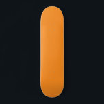 Orange Skateboard<br><div class="desc">Orange Colour Skateboard. Plain colour orange skate deck. Solid Colour Orange.</div>