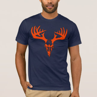 Orange Skull customise T-Shirt