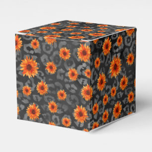 Orange Skulls and Sunflower Series Design 4 Favour Box