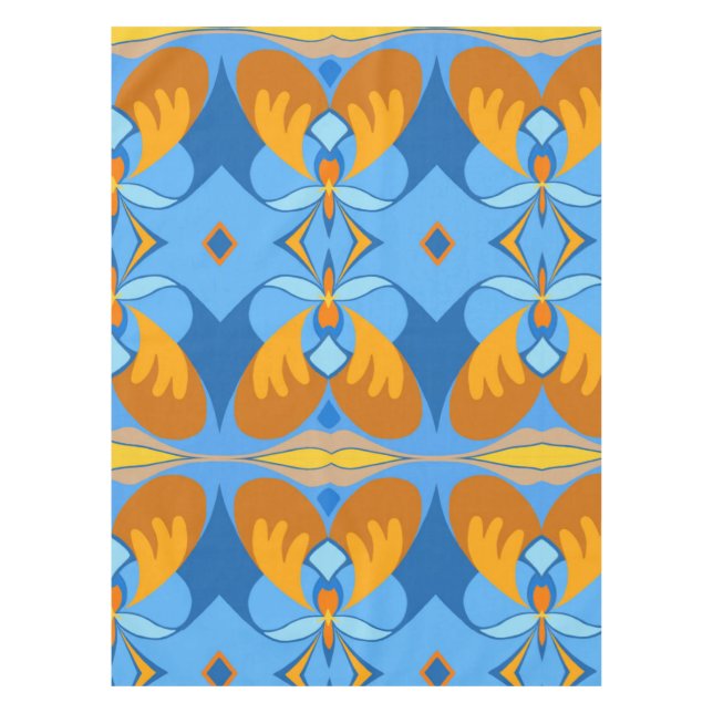 Orange Sky Tablecloth (Front)