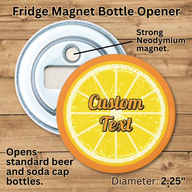 Orange Slice Bottle Opener (Creator Uploaded)