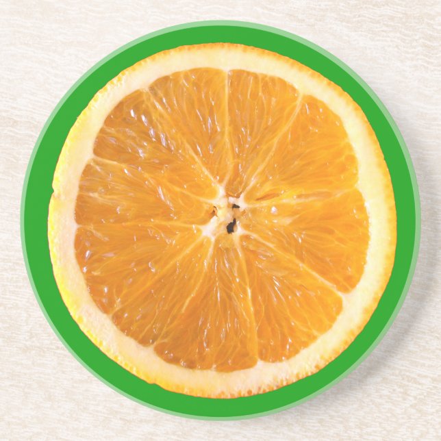 Orange Slice Coaster (Front)