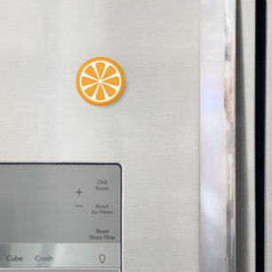 Orange Slice Cute Summer Fruit Magnet