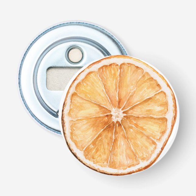 Orange Slice Fruit Bottle Opener (Front)