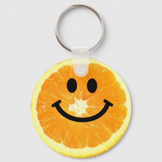 Orange Slice Key Ring (Front)