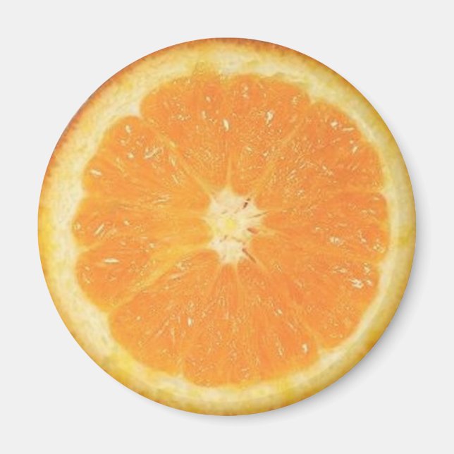 Orange Slice Magnet (Front)
